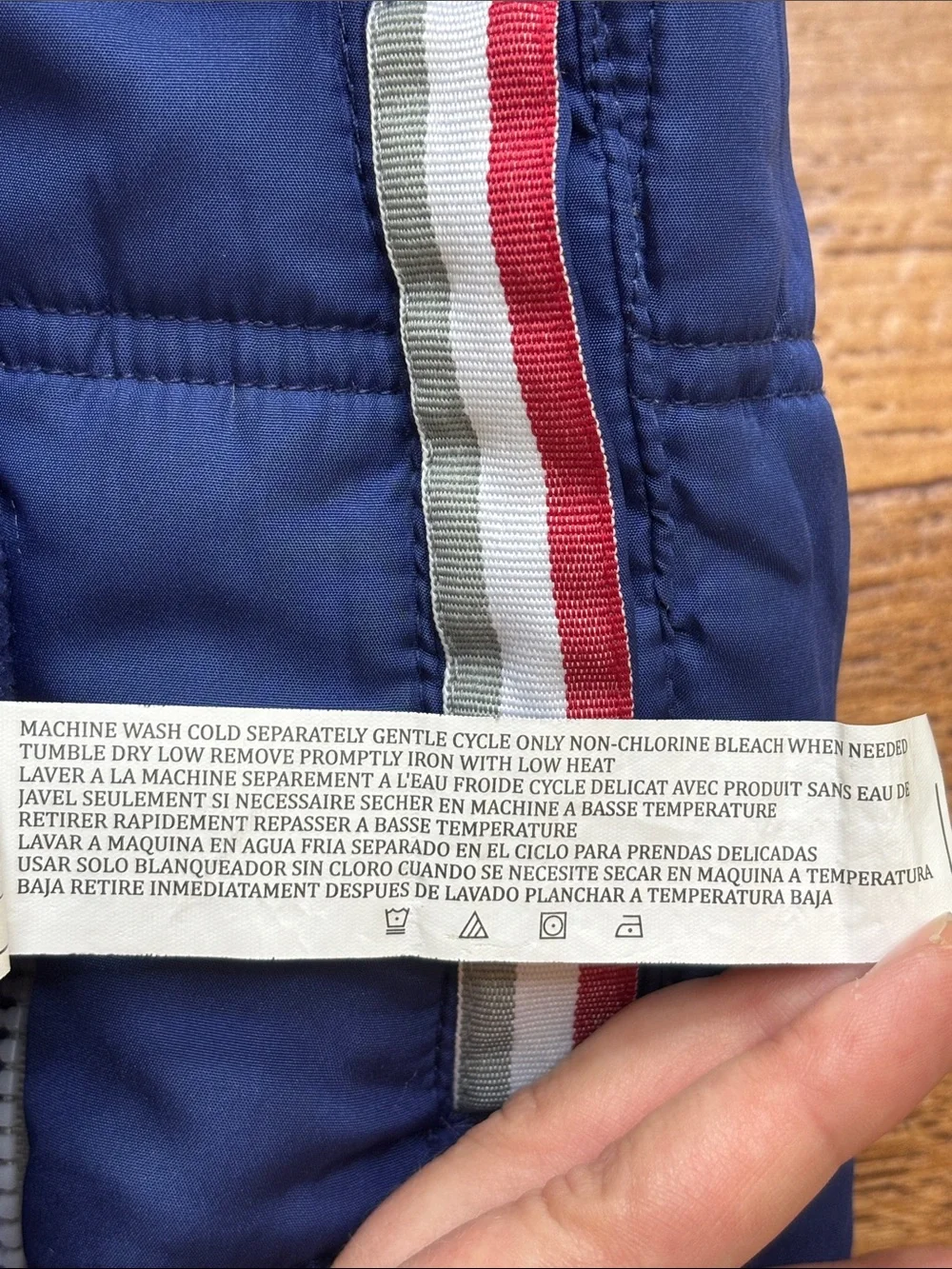 Ben Sherman Navy Blue Puffer Snowsuit Ski Suit Size 18mo Boys Winter Snow Jacket